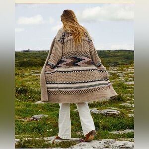 Faherty Native Knitter Kinship Cardigan XL
